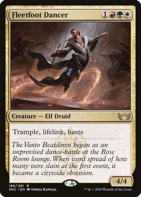Trample, lifelink, haste