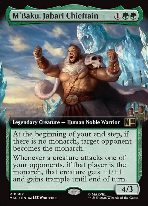 M'Baku, Jabari Chieftain (Foil)