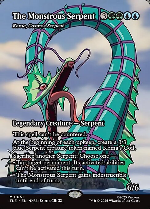 Koma, Cosmos Serpent (Foil)
