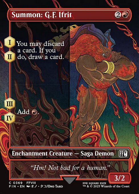 Summon: G.F. Ifrit (Foil)