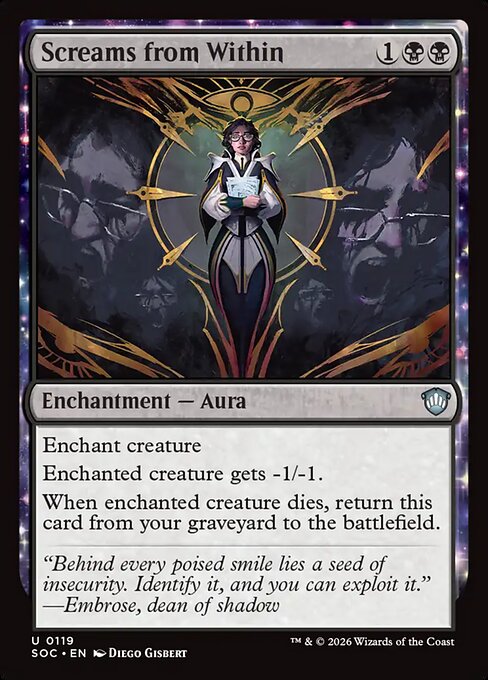 Screams from Within (Foil)