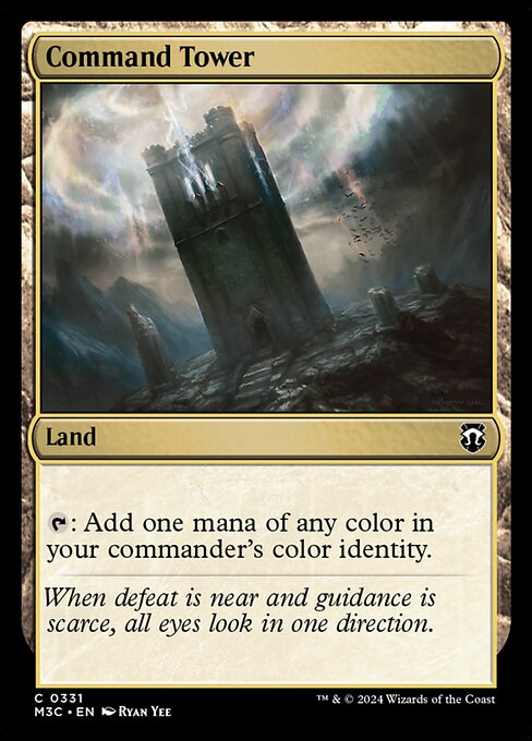 {T}: Add one mana of any color in your commander's color identity.