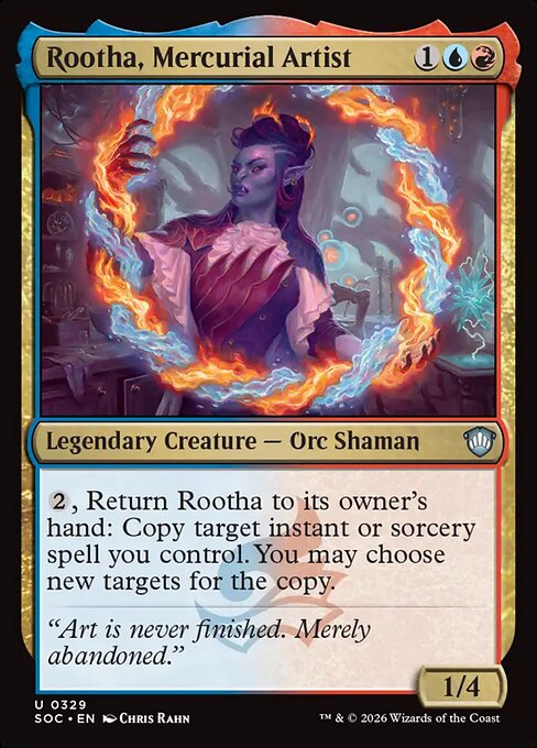 Rootha, Mercurial Artist (Foil)