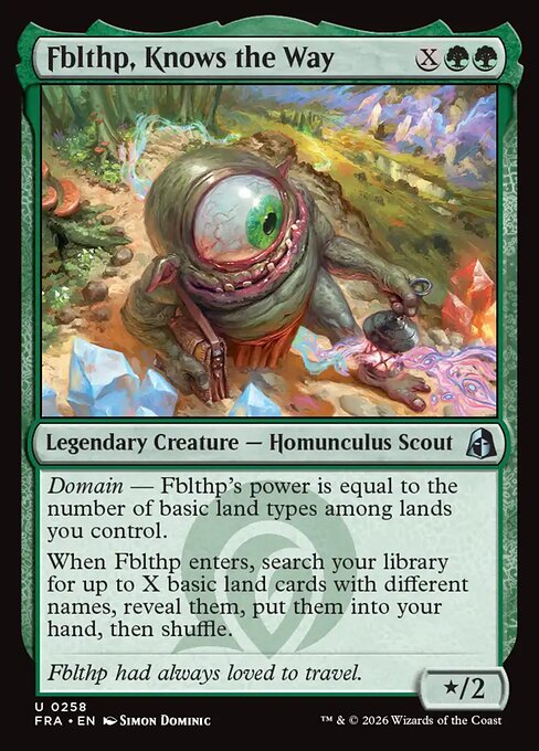 Fblthp, Knows the Way (Foil)