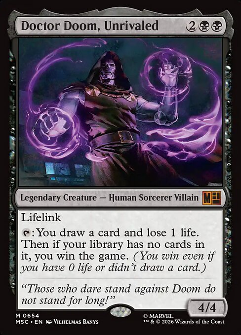 Doctor Doom, Unrivaled (Foil)