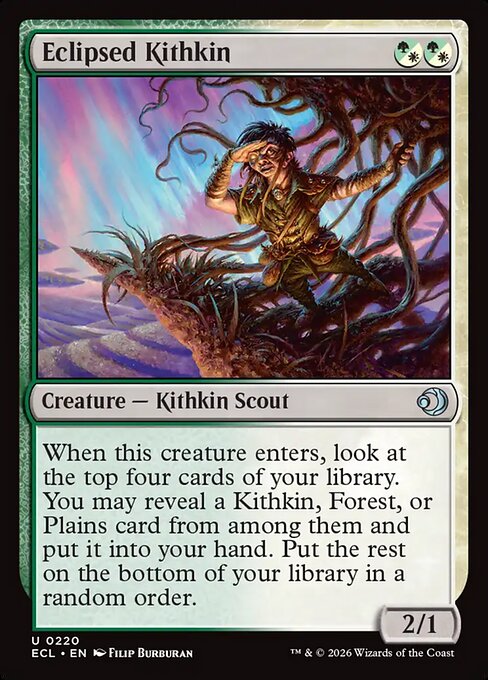 Eclipsed Kithkin (Foil)