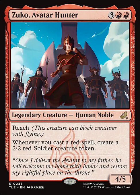 Zuko, Avatar Hunter (Foil)