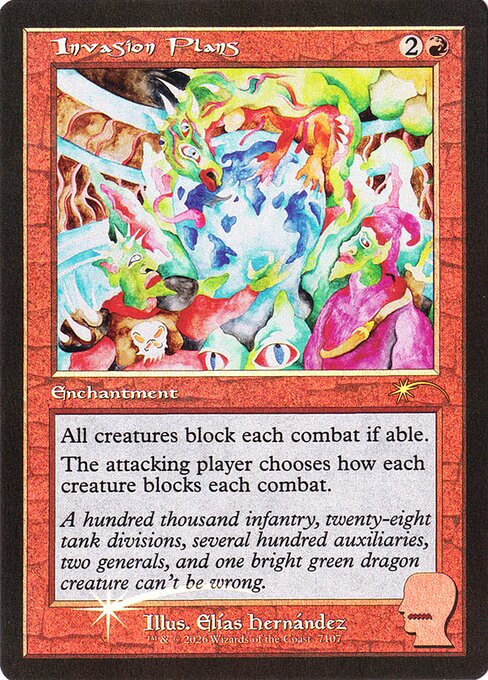 Invasion Plans (Foil)