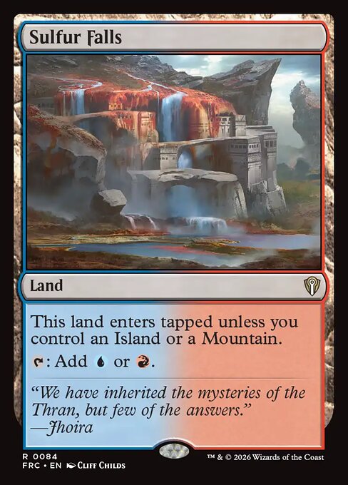 Sulfur Falls (Foil)