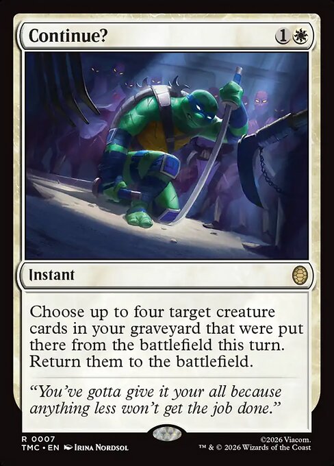 Continue? (Foil)