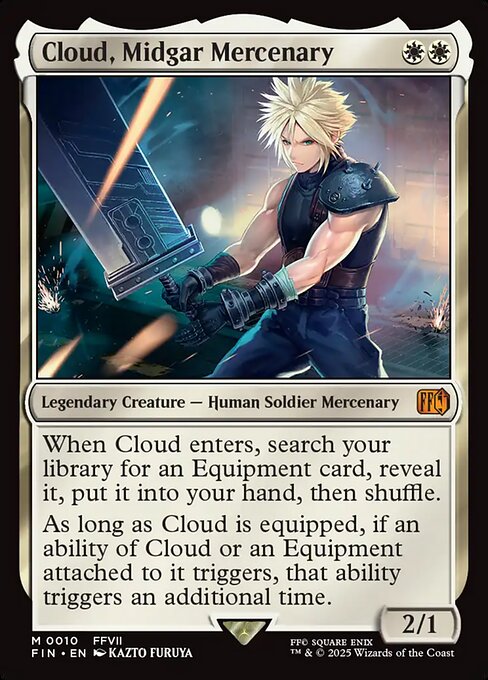 Cloud, Midgar Mercenary (Foil)