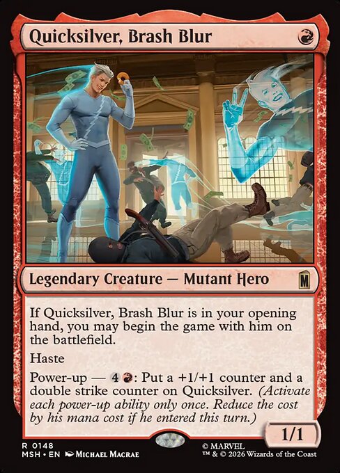 Quicksilver, Brash Blur (Foil)