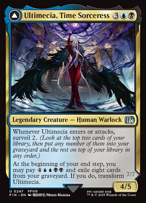 Ultimecia, Time Sorceress // Ultimecia, Omnipotent (Foil)