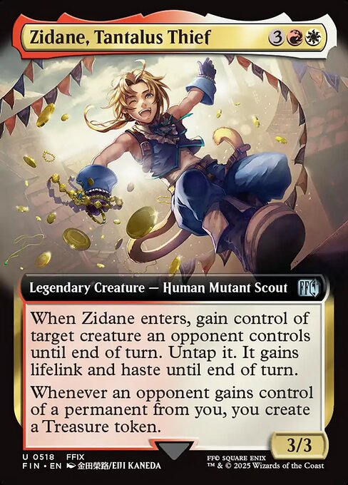 Zidane, Tantalus Thief (Foil)