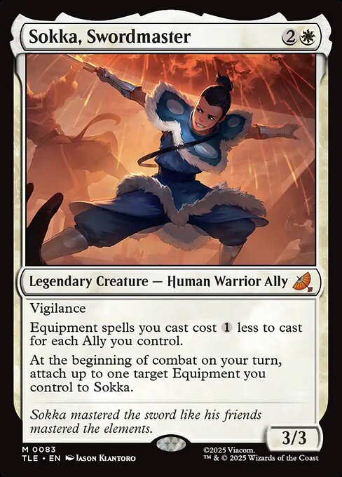 Sokka, Swordmaster (Foil)
