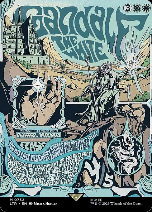 Flash
You may cast legendary spells and artifact spells as though they had flash.
If a legendary permanent or an artifact entering or leaving the battlefield causes a triggered ability of a permanent you control to trigger, that ability triggers an additional time.