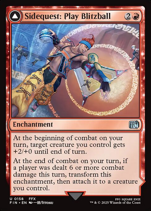 Sidequest: Play Blitzball // World Champion, Celestial Weapon (Foil)