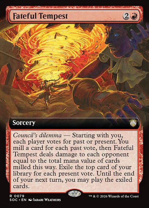 Fateful Tempest (Foil)