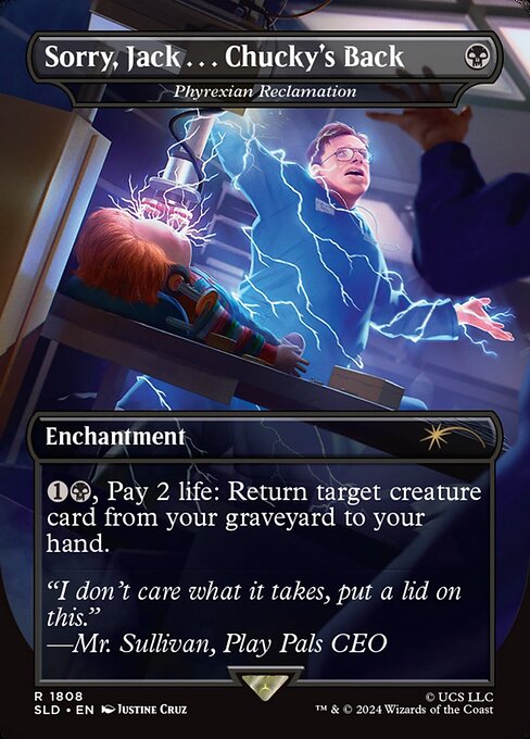 {1}{B}, Pay 2 life: Return target creature card from your graveyard to your hand.