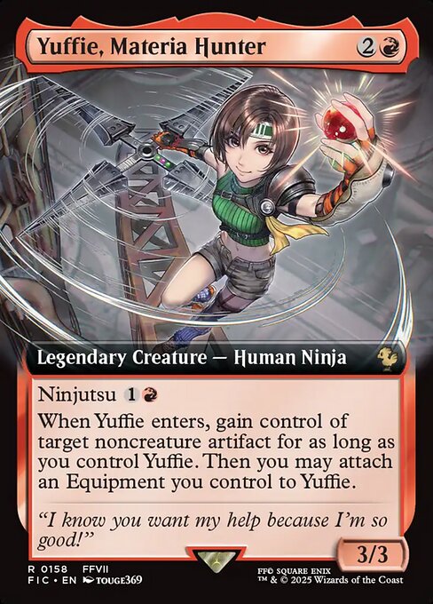Yuffie, Materia Hunter (Foil)