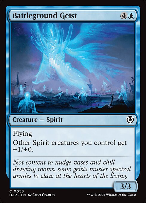 Flying
Other Spirit creatures you control get +1/+0.