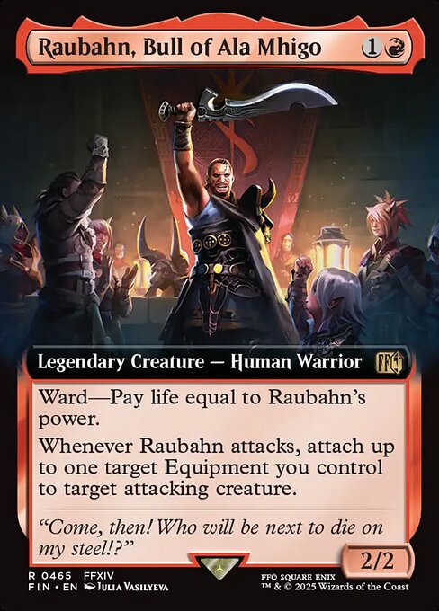Raubahn, Bull of Ala Mhigo (Foil)