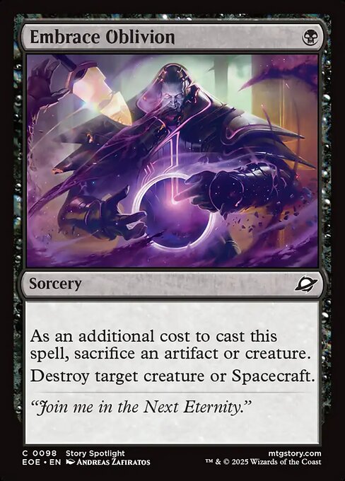 Embrace Oblivion (Foil)