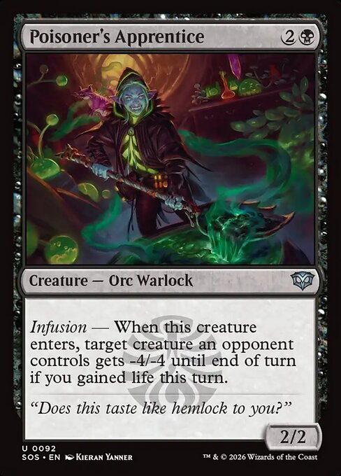 Poisoner's Apprentice (Foil)