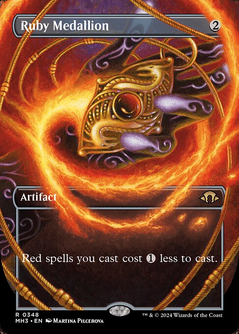 Red spells you cast cost {1} less to cast.
