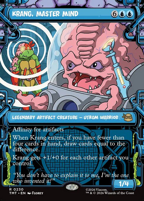 Krang, Master Mind (Foil)