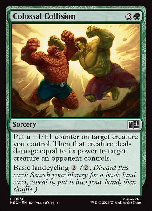 Colossal Collision (Foil)