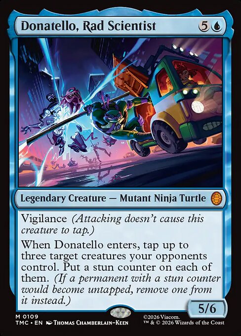 Donatello, Rad Scientist (Foil)
