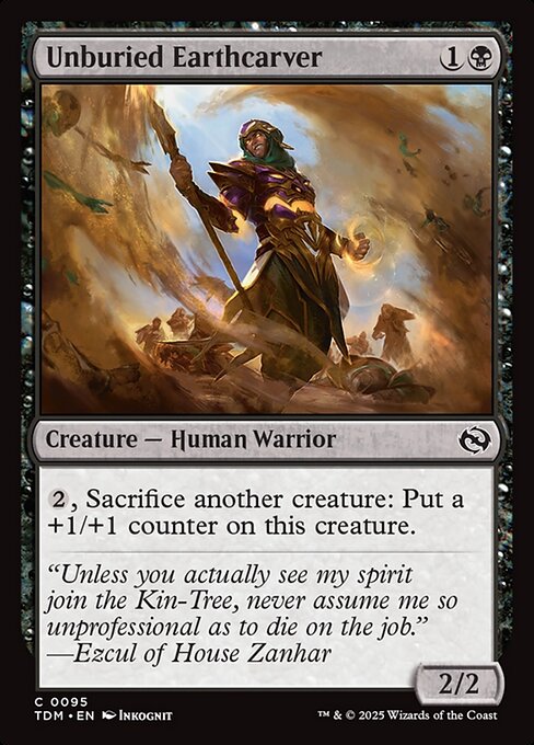 {2}, Sacrifice another creature: Put a +1/+1 counter on this creature.