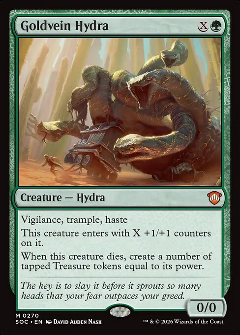 Goldvein Hydra (Foil)