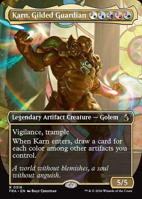 Karn, Gilded Guardian (Foil)