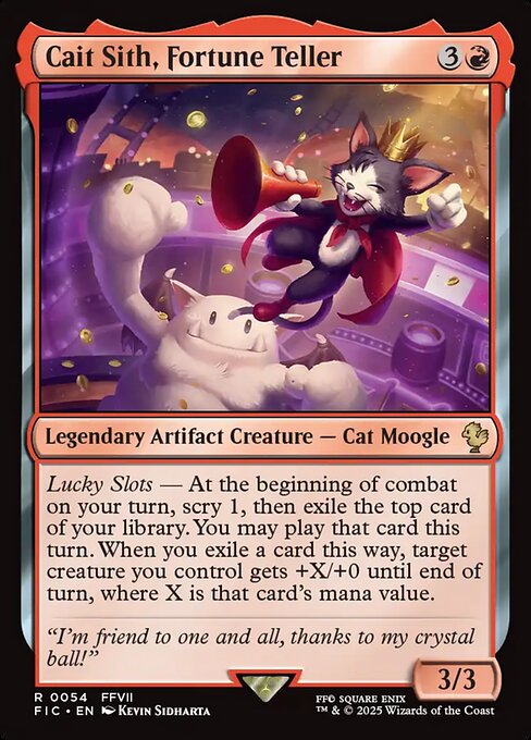 Cait Sith, Fortune Teller (Foil)