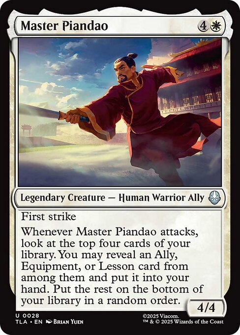 Master Piandao (Foil)