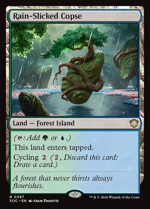 Rain-Slicked Copse (Foil)