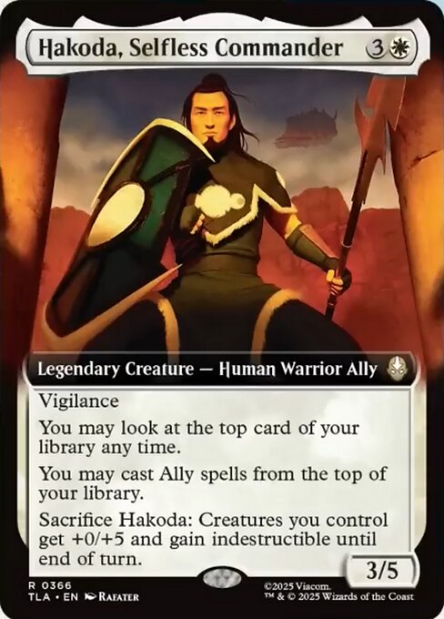 Hakoda, Selfless Commander (Foil)
