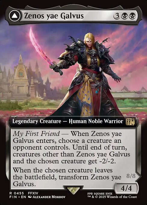 Zenos yae Galvus // Shinryu, Transcendent Rival (Foil)