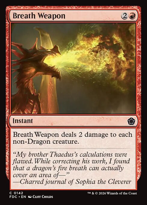 Breath Weapon (Foil)