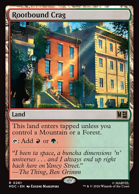 Rootbound Crag (Foil)