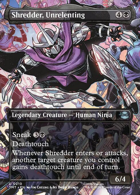 Shredder, Unrelenting (Foil)