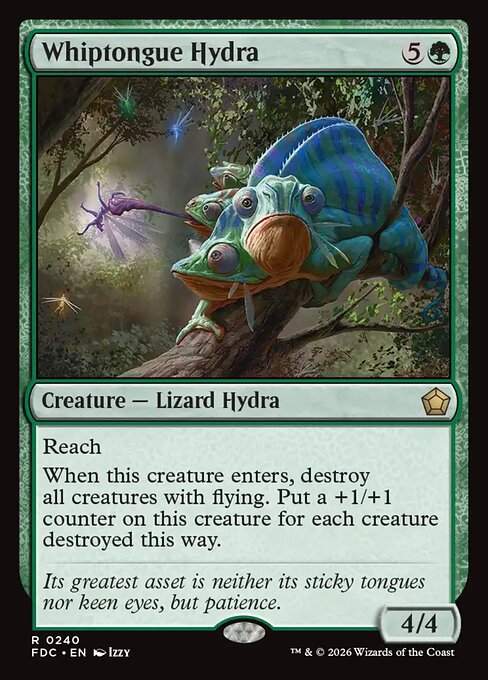 Whiptongue Hydra (Foil)