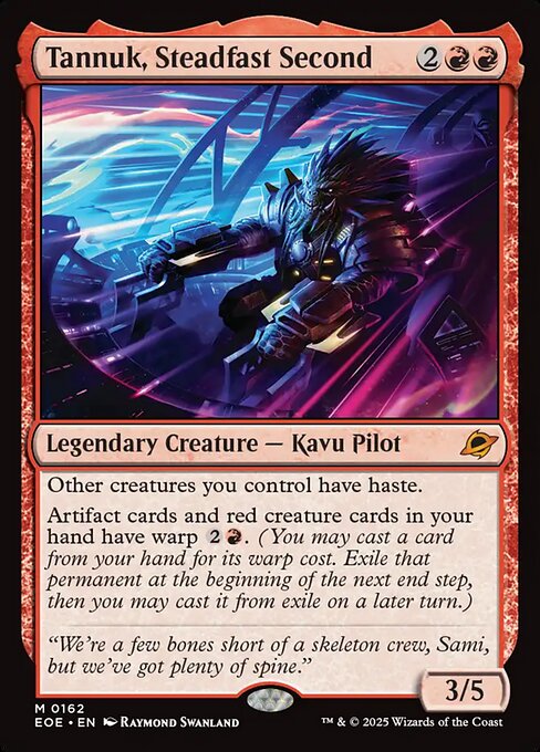 Tannuk, Steadfast Second (Foil)