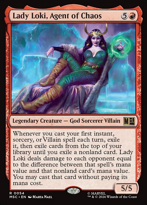 Lady Loki, Agent of Chaos (Foil)