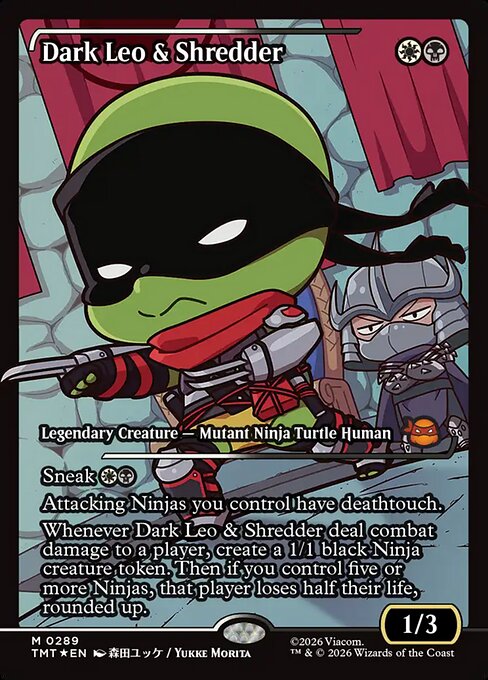 Dark Leo & Shredder (Foil)