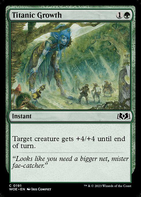 Target creature gets +4/+4 until end of turn.