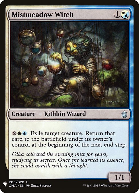 {2}{W}{U}: Exile target creature. Return that card to the battlefield under its owner's control at the beginning of the next end step.