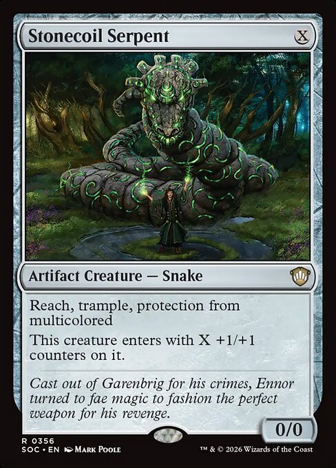 Stonecoil Serpent (Foil)